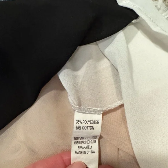 NWOT- Tan and Black Maxi Sundress with Spaghetti Straps - Picture 4 of 4